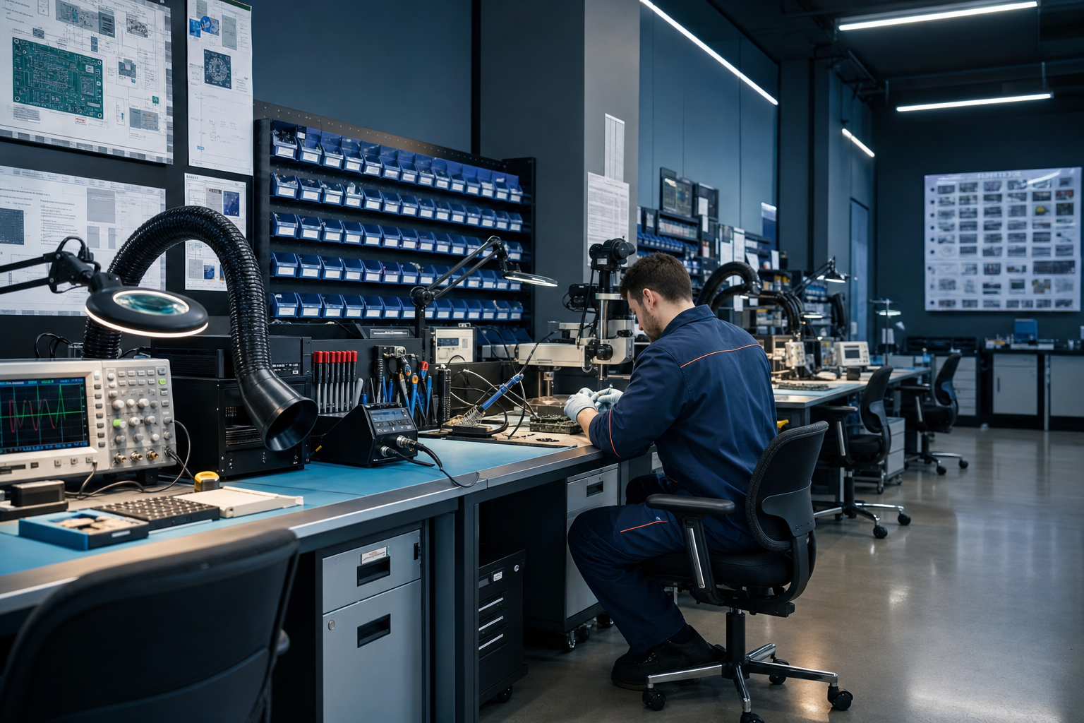 Liebherr cihazları için Servisin Gelsin bağımsız özel teknik servis atölye görüntüsü